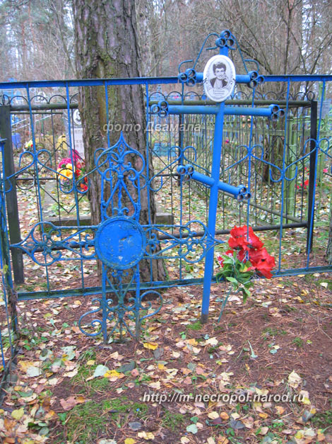 могила Е.А Головиной, фото Двамала, 30 октября 2010 г.