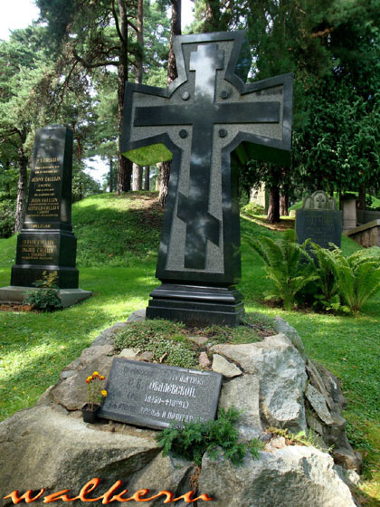 могила С.В. Ковалевской, фото WALKERU 2009 г.