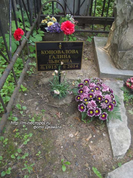 могила В. И. Осенева, фото Двамала, 2015 г.