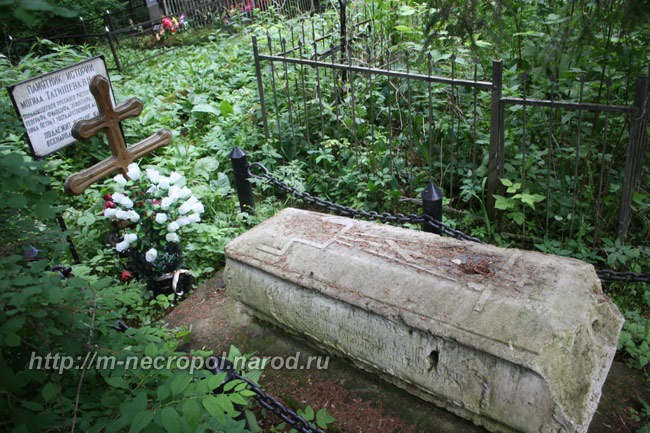 могила В.Н. Татищева, 2010 г.