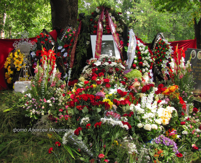 могила О. Воронец, фото Алексея Машкова, 5 августа 2014 г.